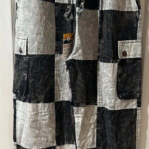 Rising International Black and Gray Pants